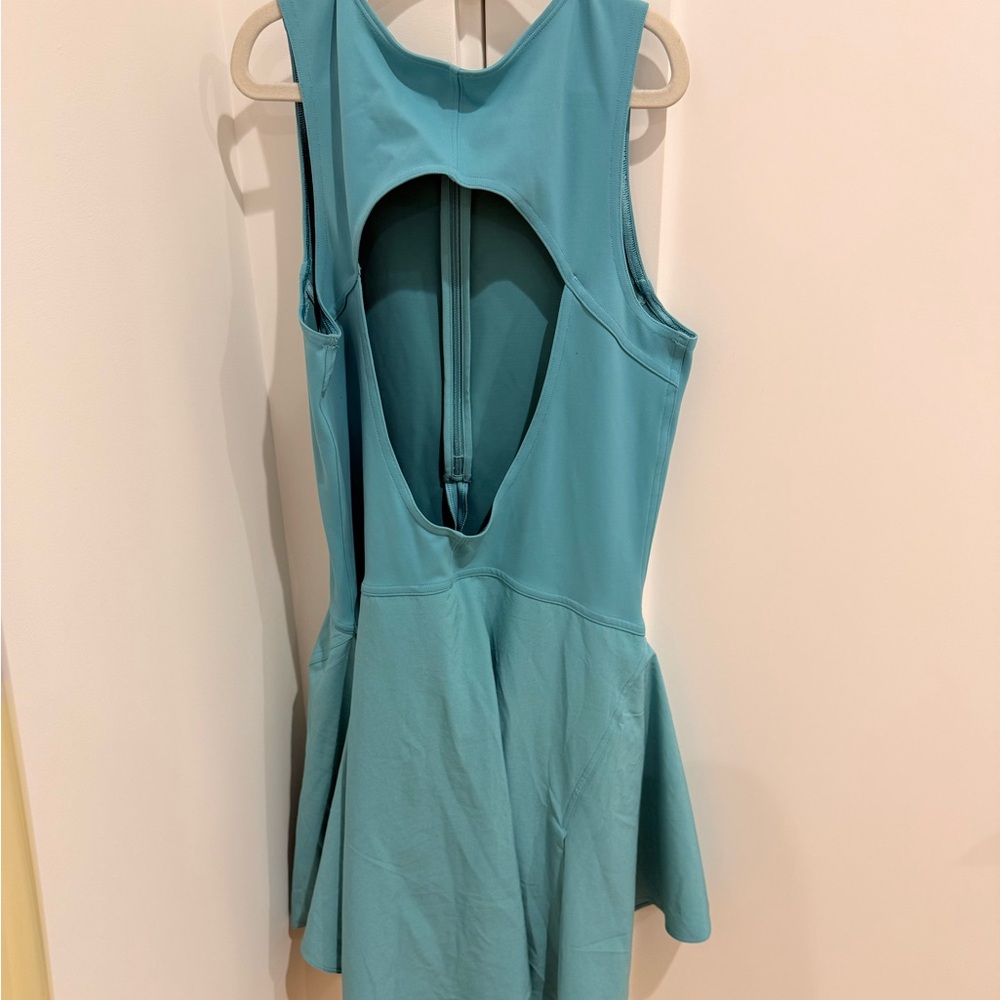 lululemon athletica Backless Teal Dress